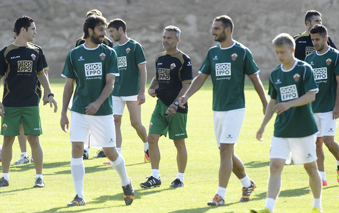 Entrenamiento franjiverde en Campoamor