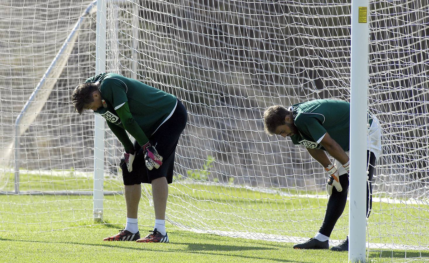 Entrenamiento franjiverde en Campoamor