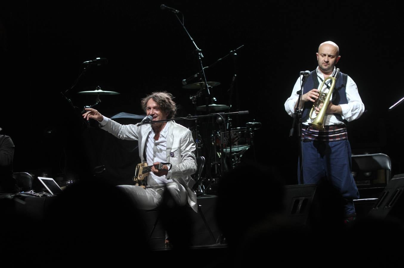 Goran Bregovic, durante su concierto en La Mar de Músicas.