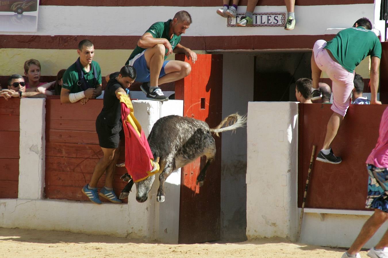 Primer encierro limpio en Calasparra