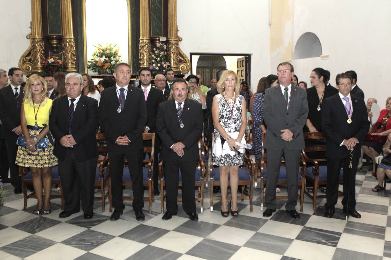 Misa y procesión en honor a la Virgen de Huertas