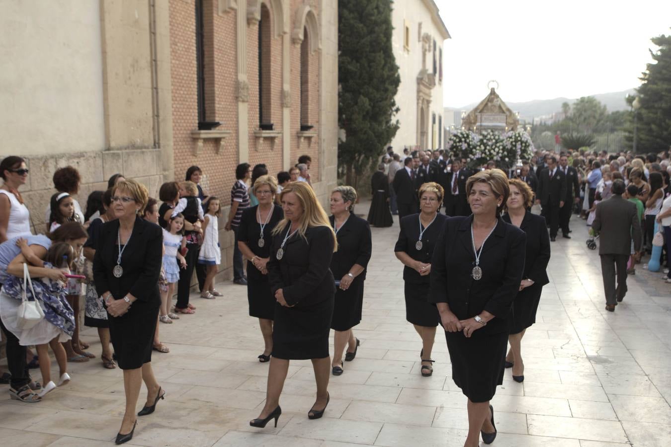 Misa y procesión en honor a la Virgen de Huertas