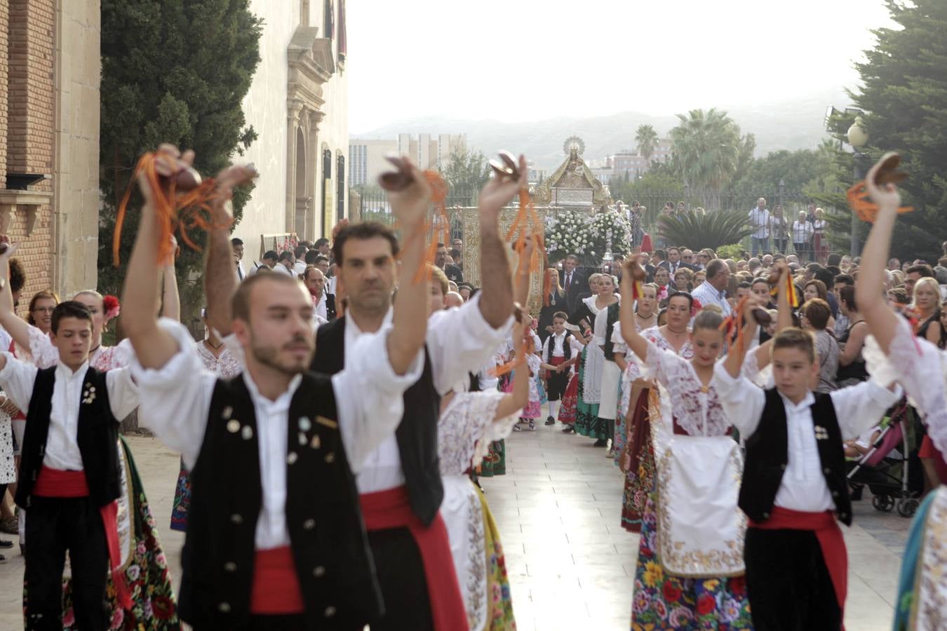 Misa y procesión en honor a la Virgen de Huertas