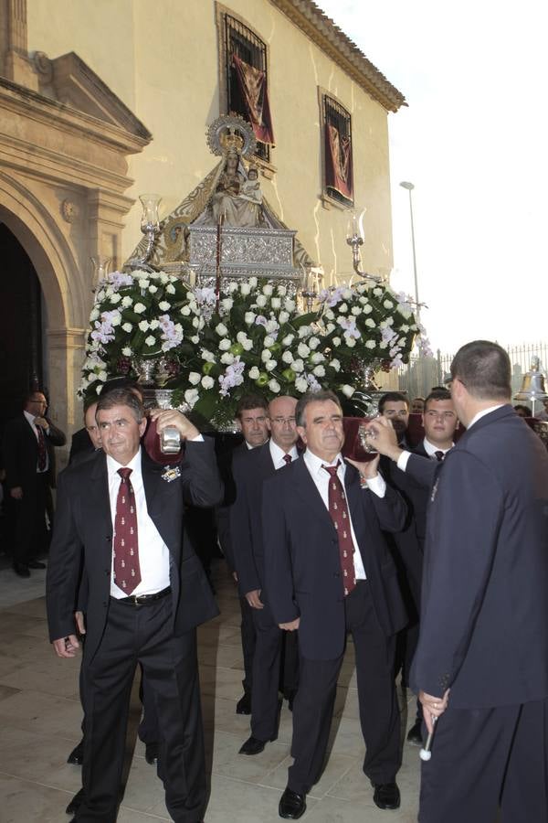 Misa y procesión en honor a la Virgen de Huertas