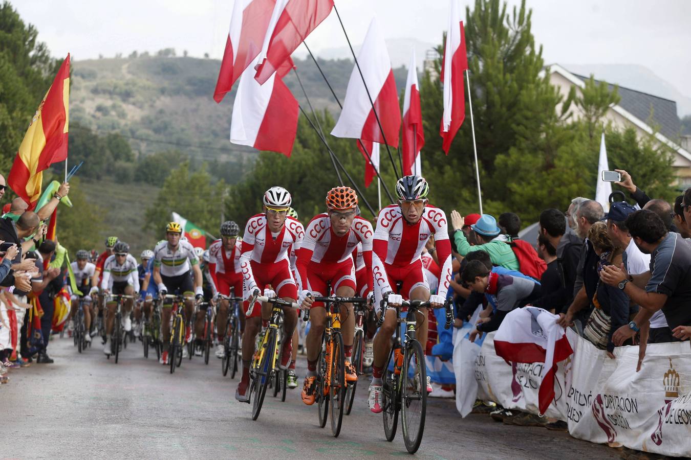 Kwiatkowski gana el Mundial de ciclismo, Valverde de nuevo bronce