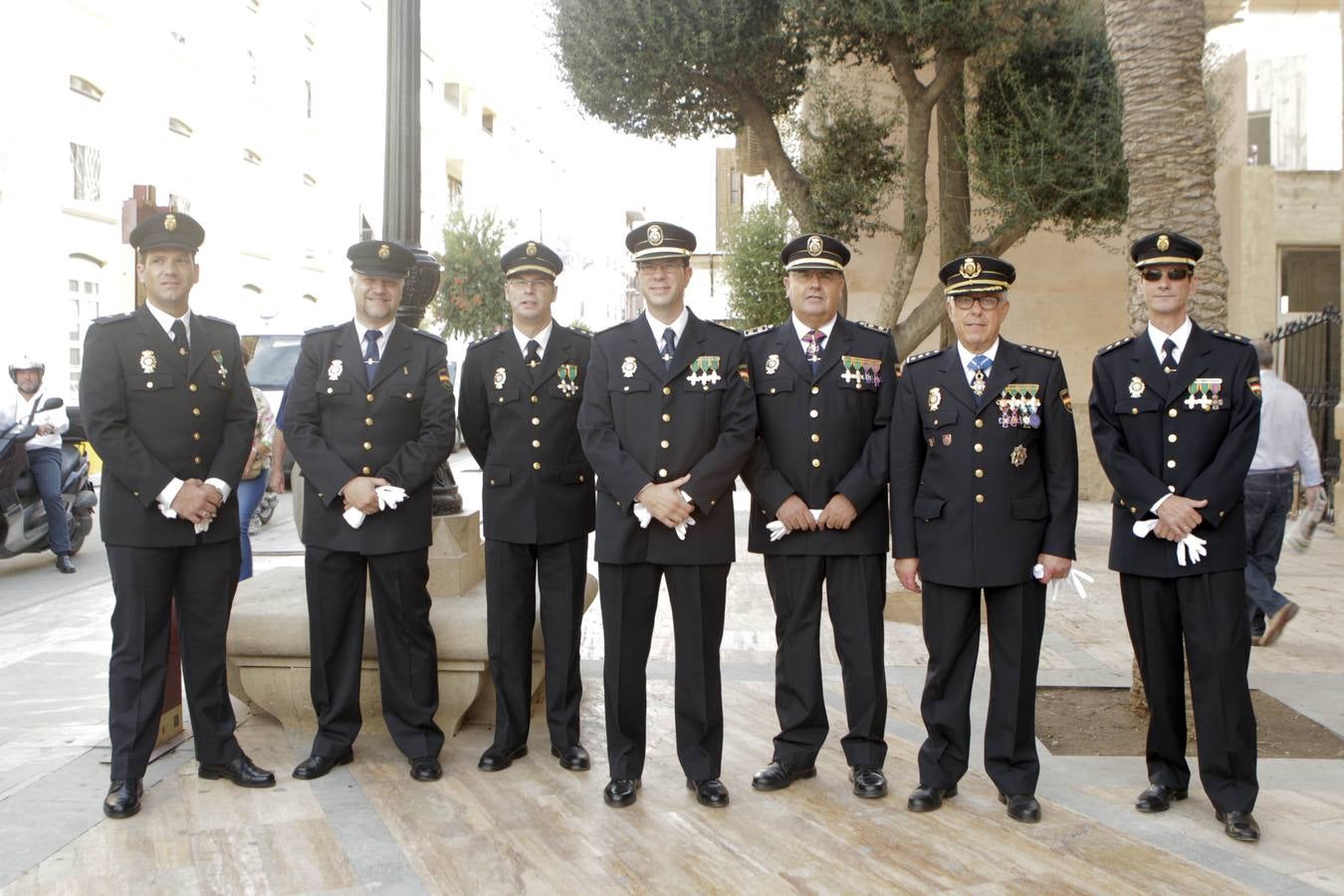 La Policía Nacional celebró el día de sus patronos en Lorca