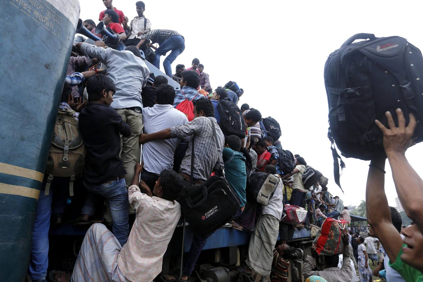 Vuelta masiva a casa por la Fiesta del Cordero