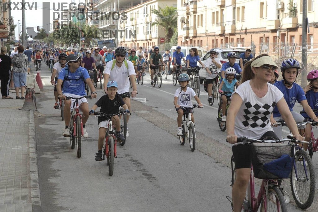 Ciclo paseo en Lorca
