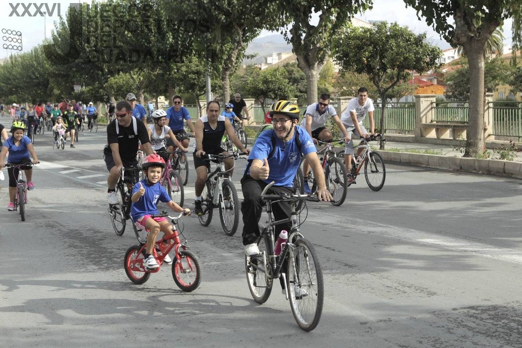 Ciclo paseo en Lorca