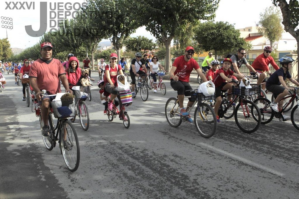 Ciclo paseo en Lorca