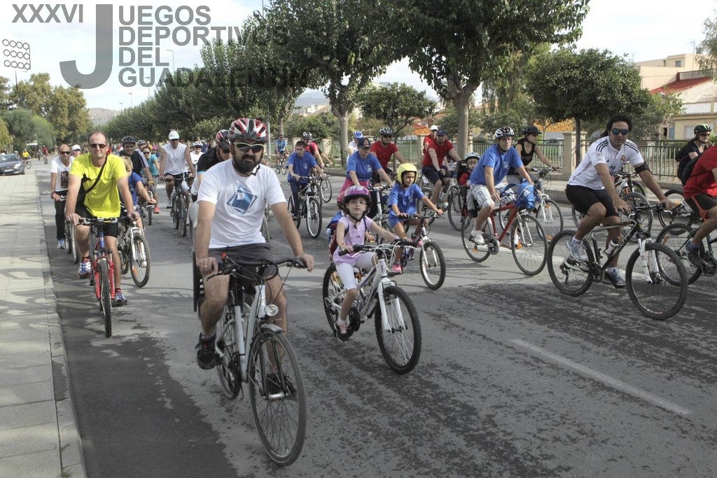 Ciclo paseo en Lorca