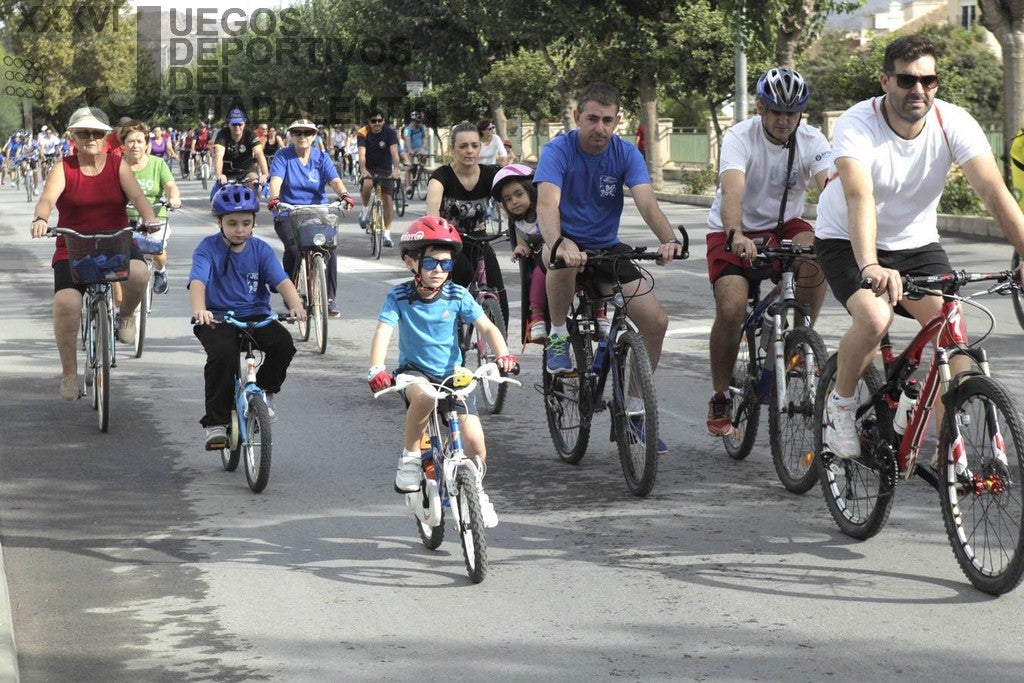 Ciclo paseo en Lorca