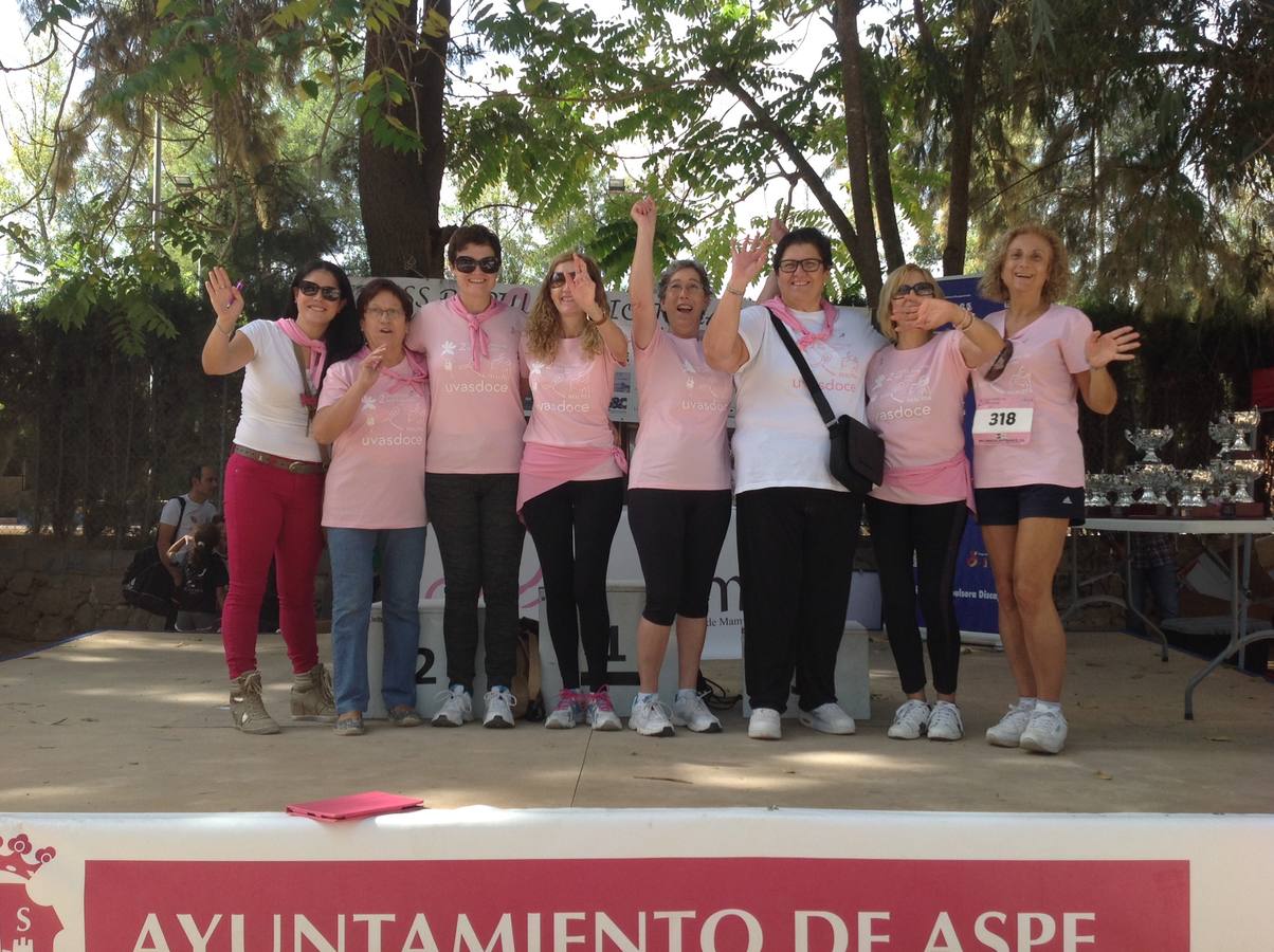 Carrera contra el Cáncer de mama en Aspe