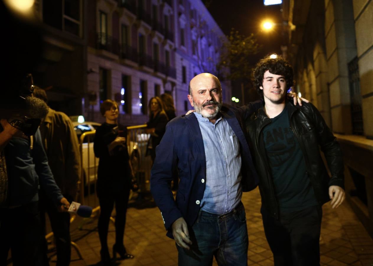 José Antonio Alonso abraza a sus seres queridos tras salir en libertad