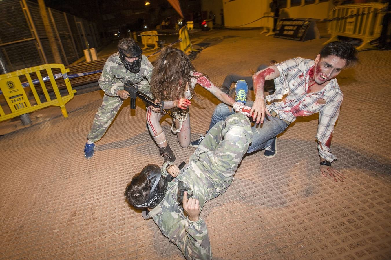 Muertos vivientes a la carrera