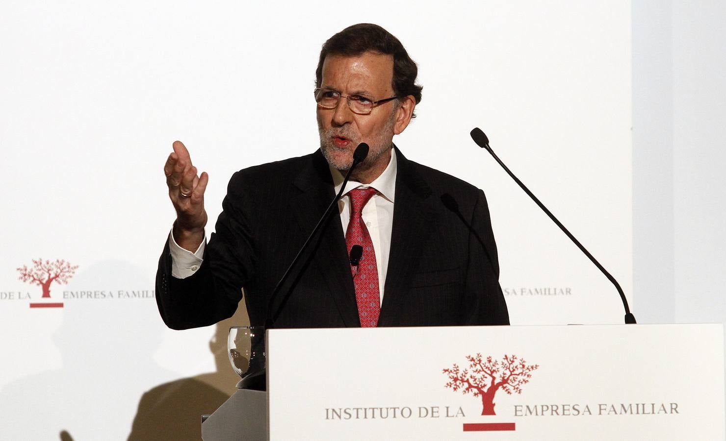 Mariano Rajoy clausura el Congreso de la Empresa Familiar en Alicante