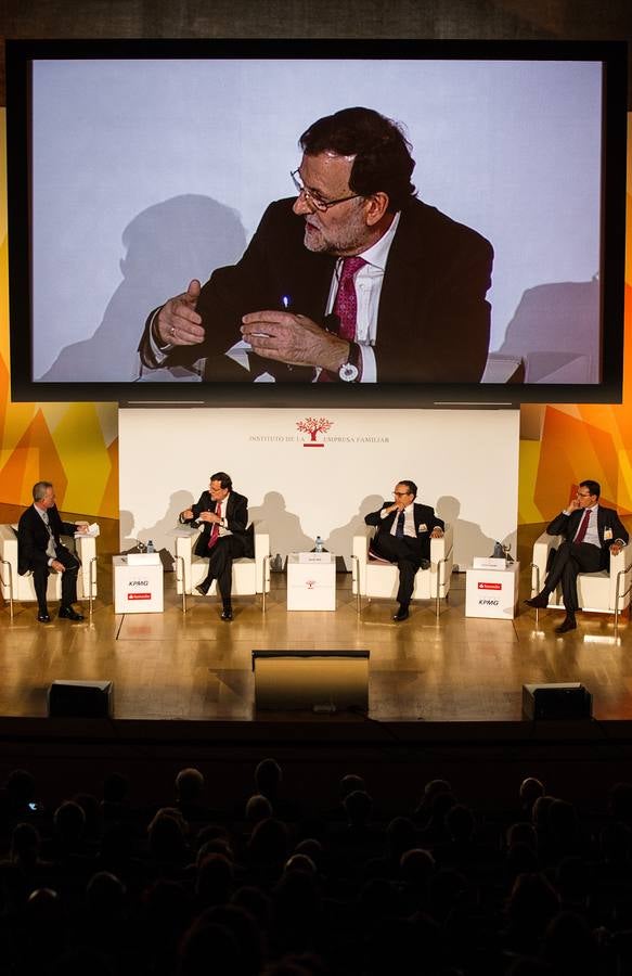 Mariano Rajoy clausura el Congreso de la Empresa Familiar en Alicante