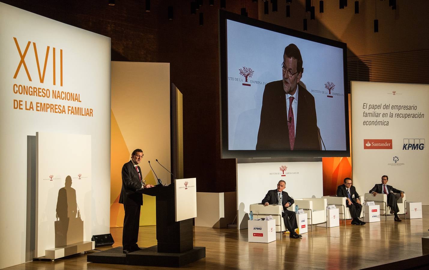 Mariano Rajoy clausura el Congreso de la Empresa Familiar en Alicante