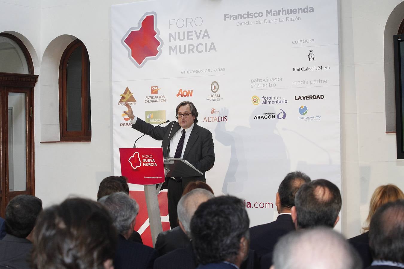 Francisco Marhuenda, en el Foro Nueva Murcia