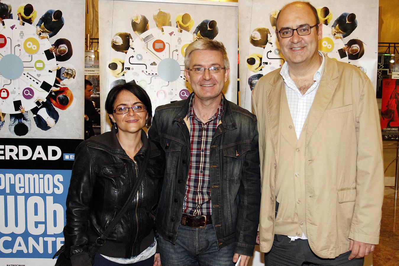 El &#039;photocall&#039; de los VI Premios Web de la provincia de Alicante (II)