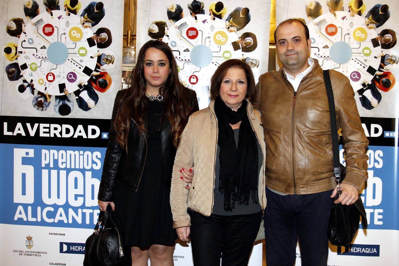 El &#039;photocall&#039; de los VI Premios Web de la provincia de Alicante (II)