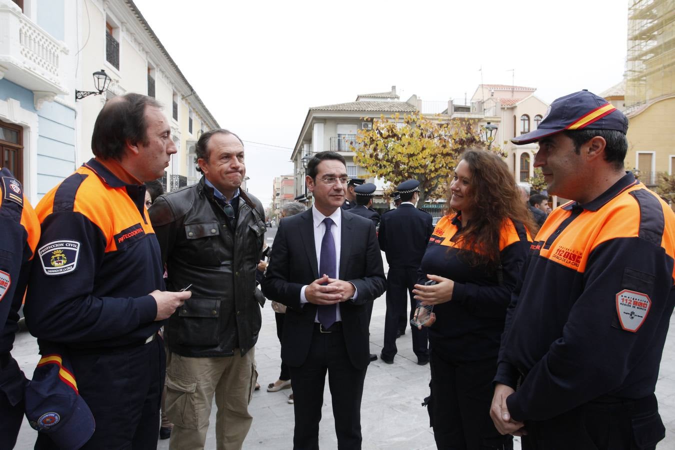 Bullas reconoce la labor de más de 200 efectivos por su actuación en el accidente