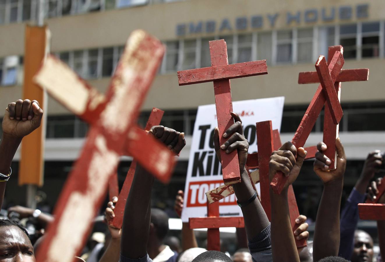 Protestas en Nairobi contra el gobierno