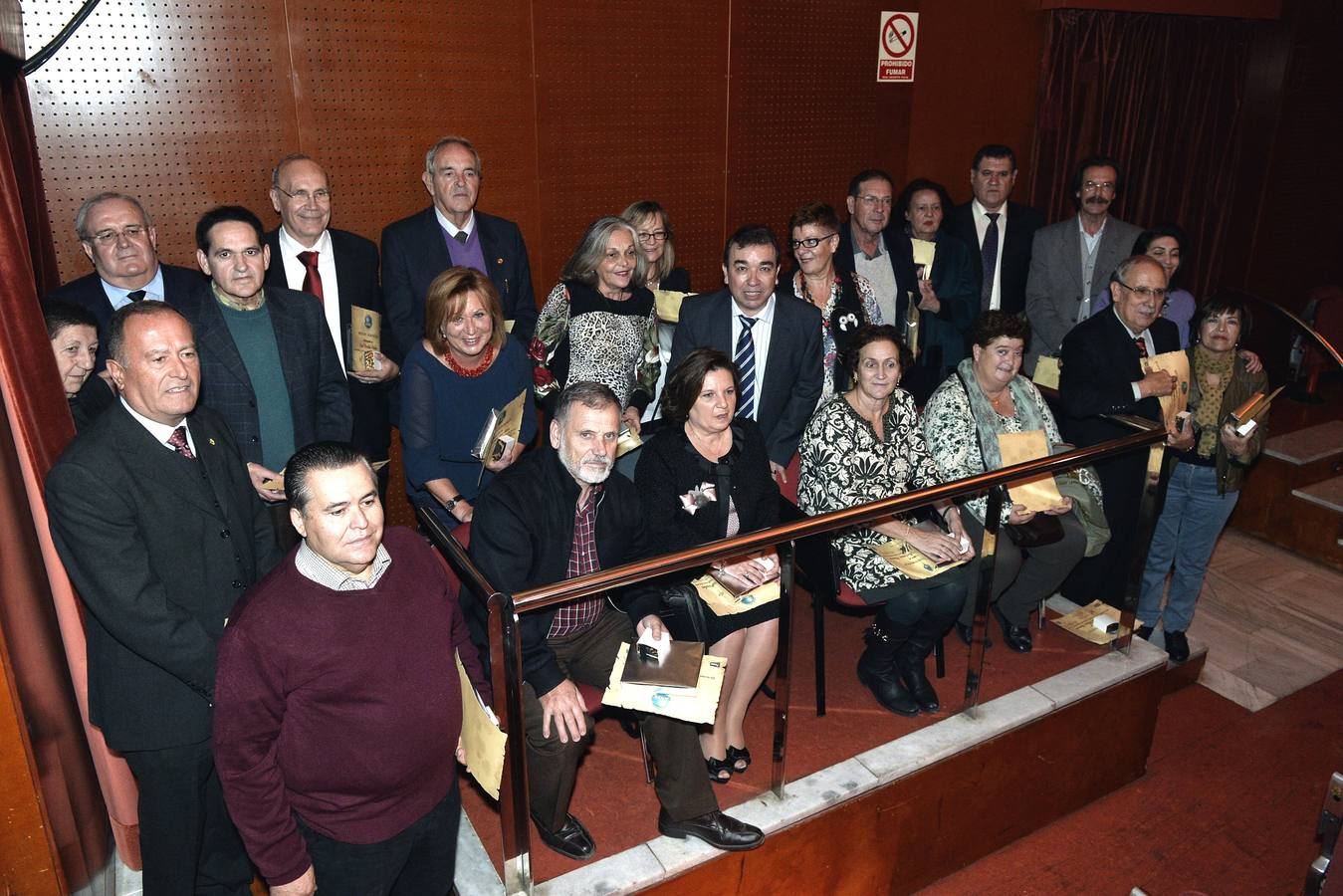 Entrega de diplomas a los profesores jubilados de ANPE