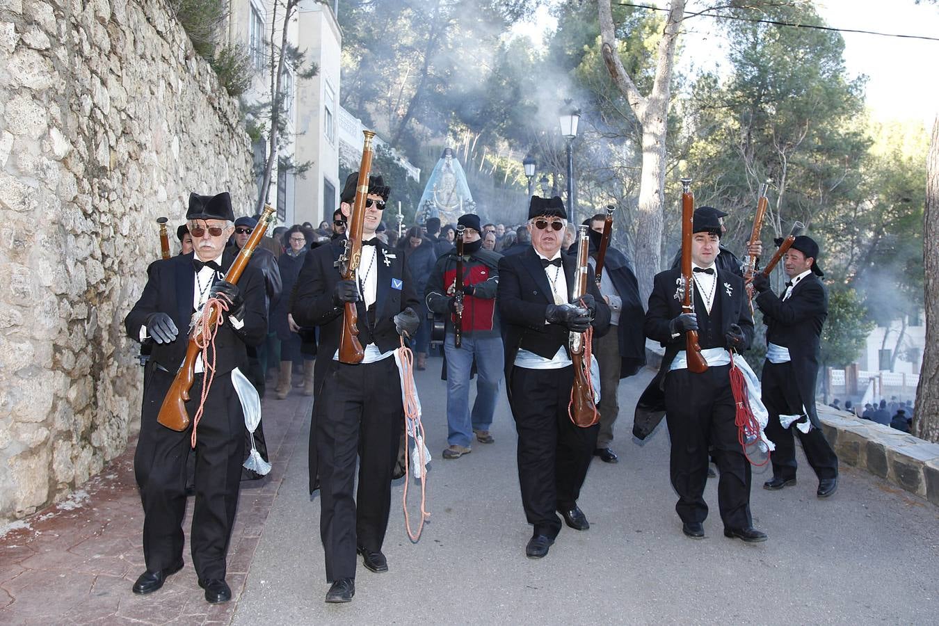 Doce horas de pólvora para recibir a la Purísima