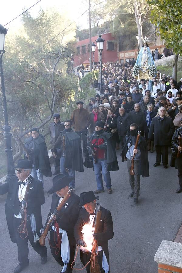 Doce horas de pólvora para recibir a la Purísima