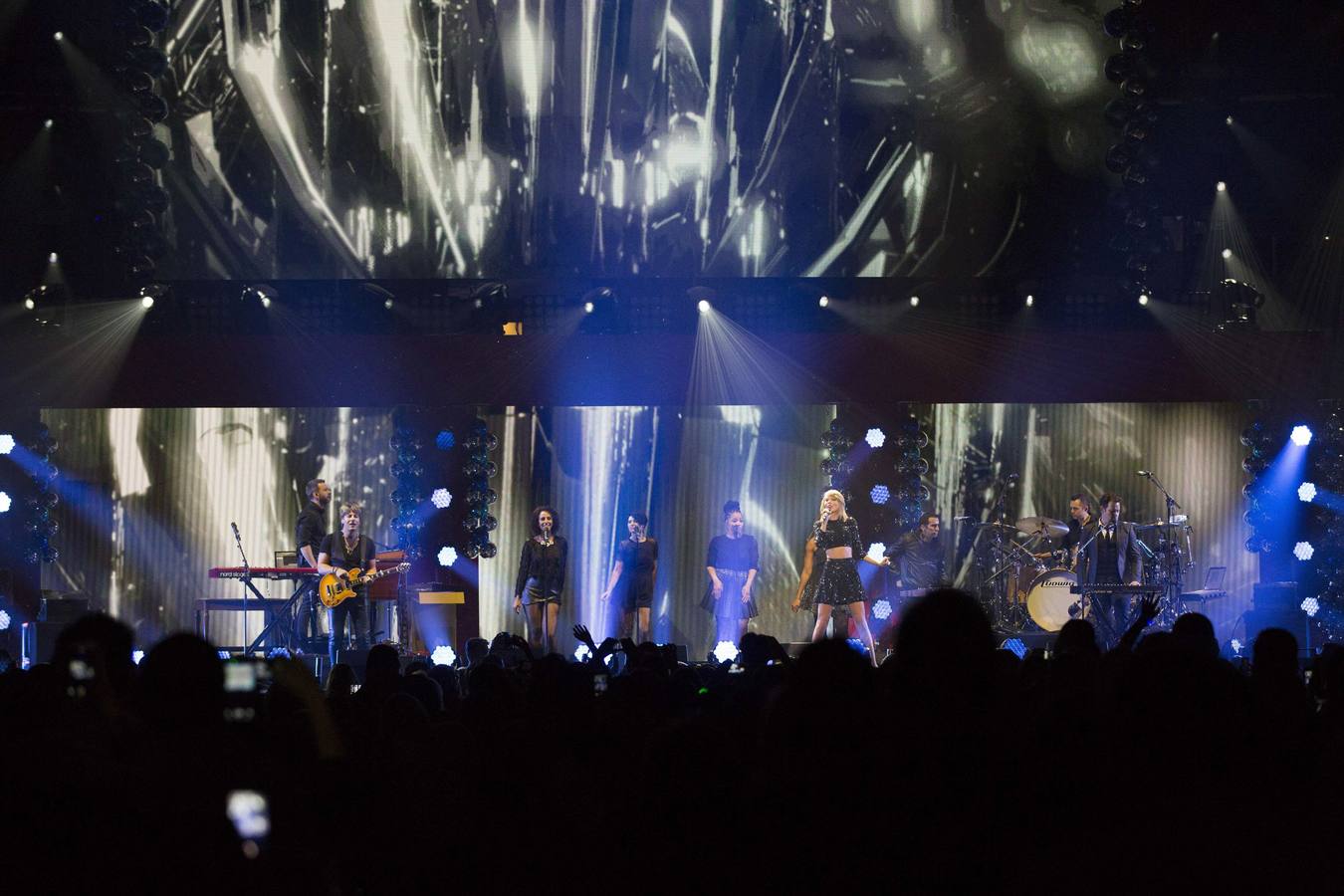 Bienvenida navideña muy musical