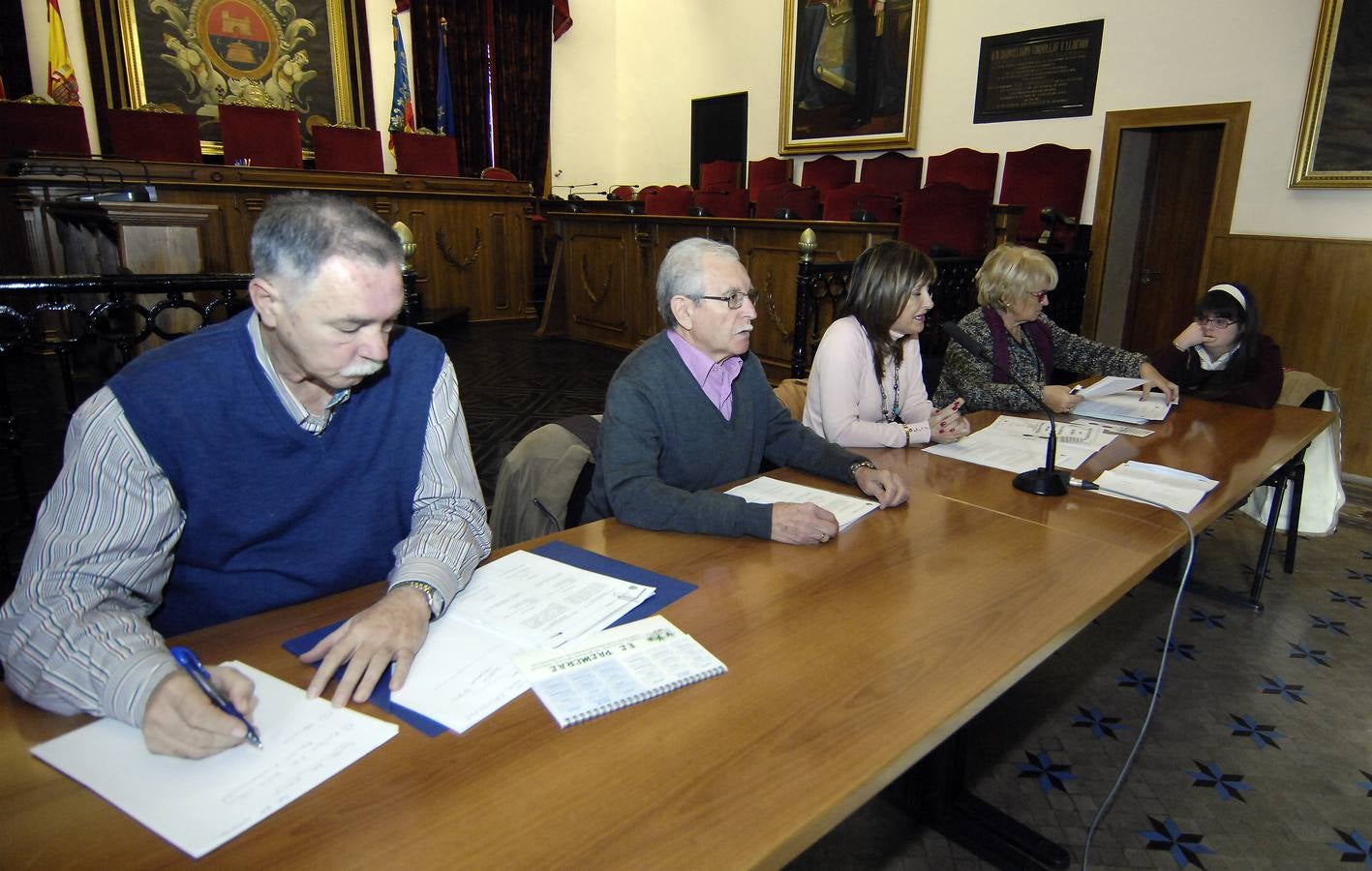 Consejo de la Tercera Edad en el Ayuntamiento de Elche