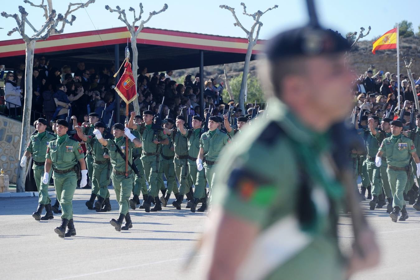 La III Bandera Paracaidista celebra el día de la Inmaculada
