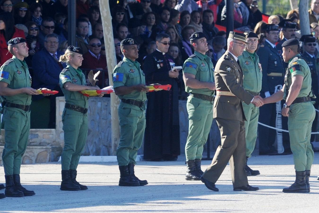 La III Bandera Paracaidista celebra el día de la Inmaculada