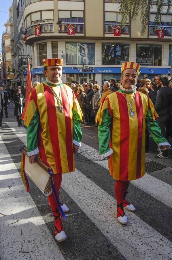 Procesión de la Virgen en Elche