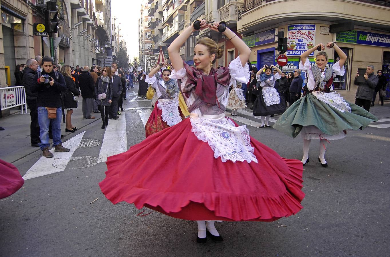 Procesión de la Virgen en Elche