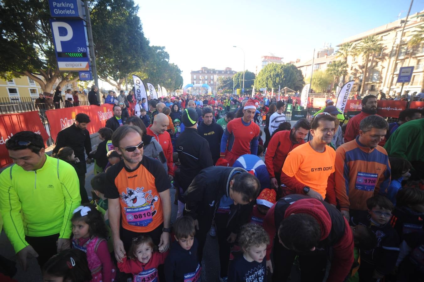 Los niños corren la San Silvestre de Murcia 2014