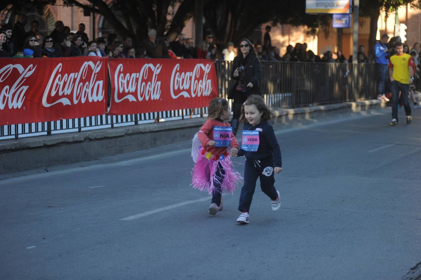 Los niños corren la San Silvestre de Murcia 2014