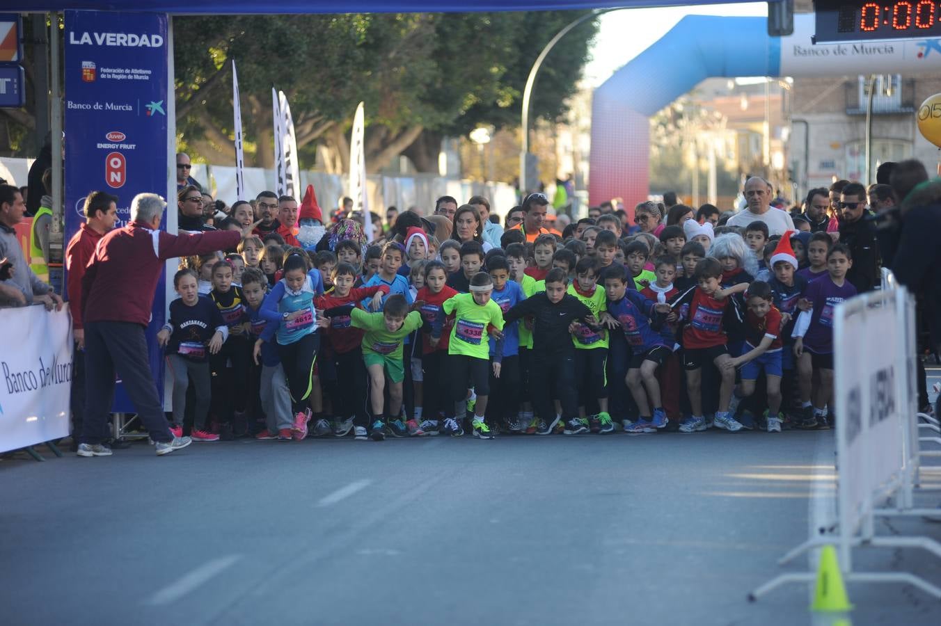 Los niños corren la San Silvestre de Murcia 2014