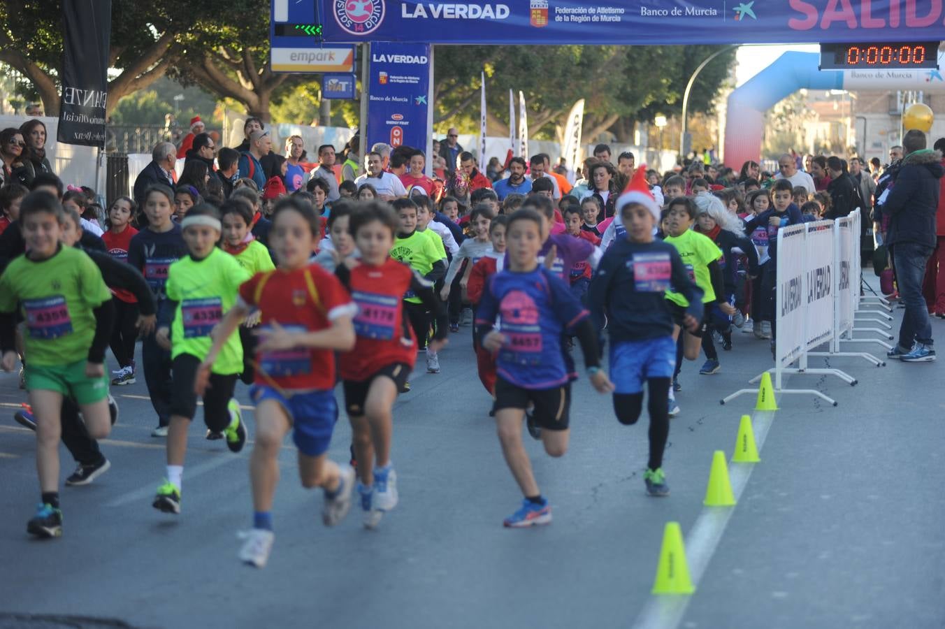 Los niños corren la San Silvestre de Murcia 2014