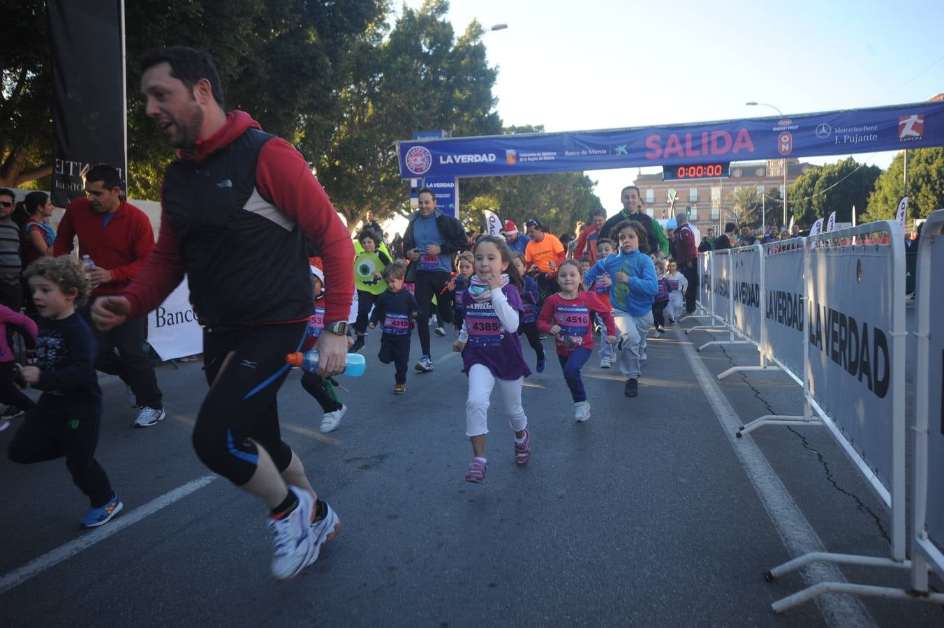 Los niños corren las San Silvestre de Murcia 2014 II