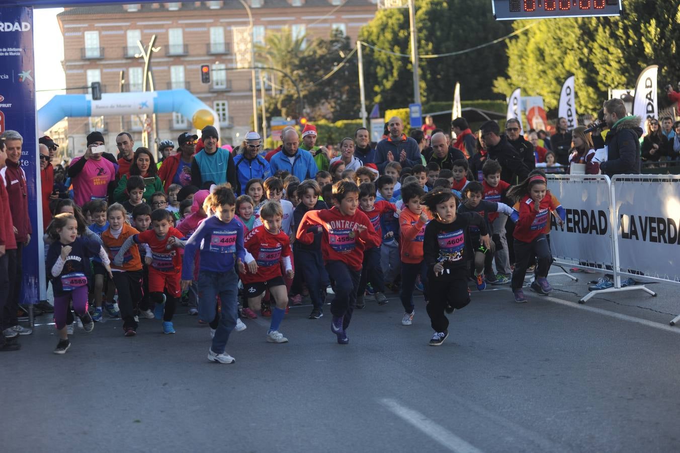 Los niños corren las San Silvestre de Murcia 2014 II