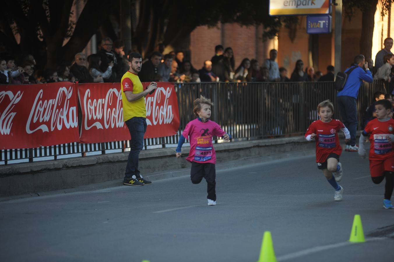 Los niños corren las San Silvestre de Murcia 2014 II