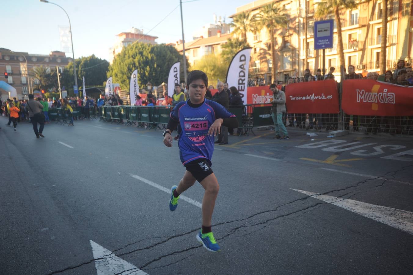 Los niños corren las San Silvestre de Murcia 2014 II