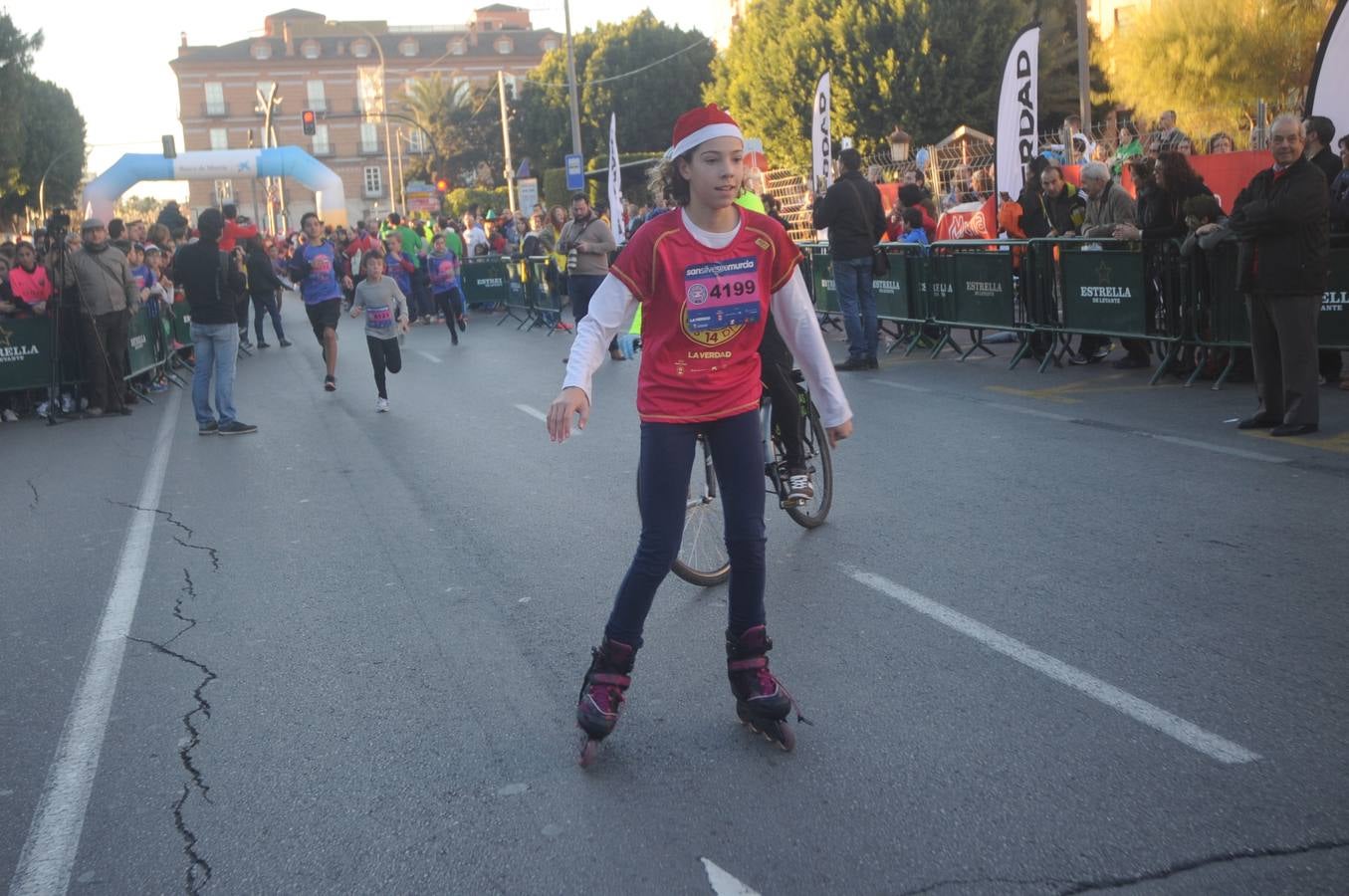 Los niños corren las San Silvestre de Murcia 2014 II