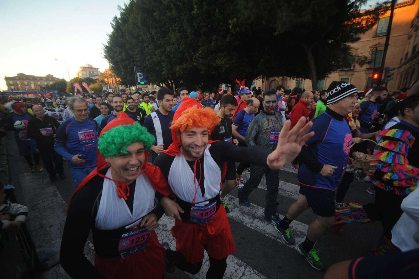 Disfraces en la San Silvestre de Murcia 2014