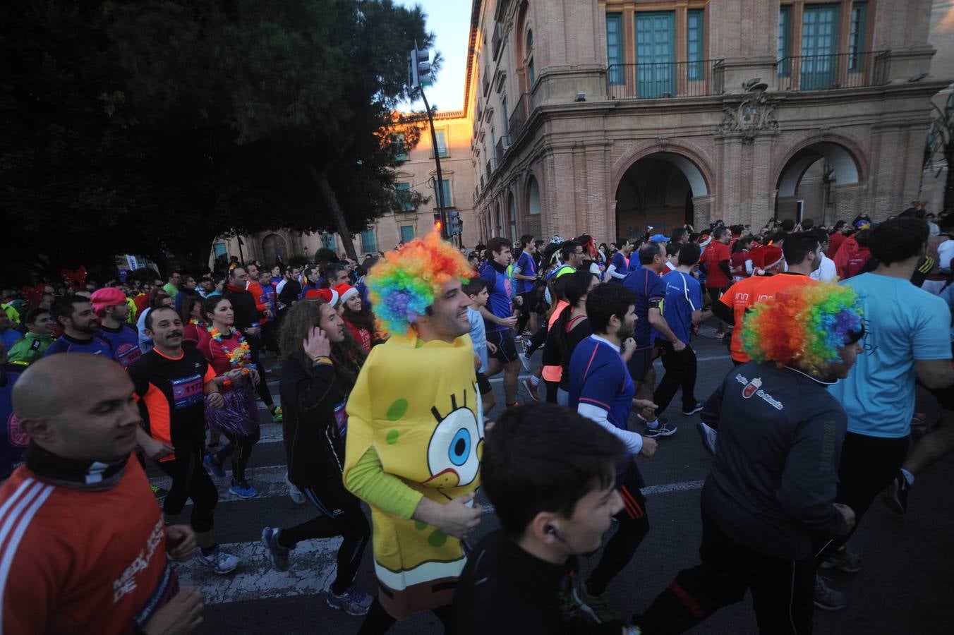 Disfraces en la San Silvestre de Murcia 2014