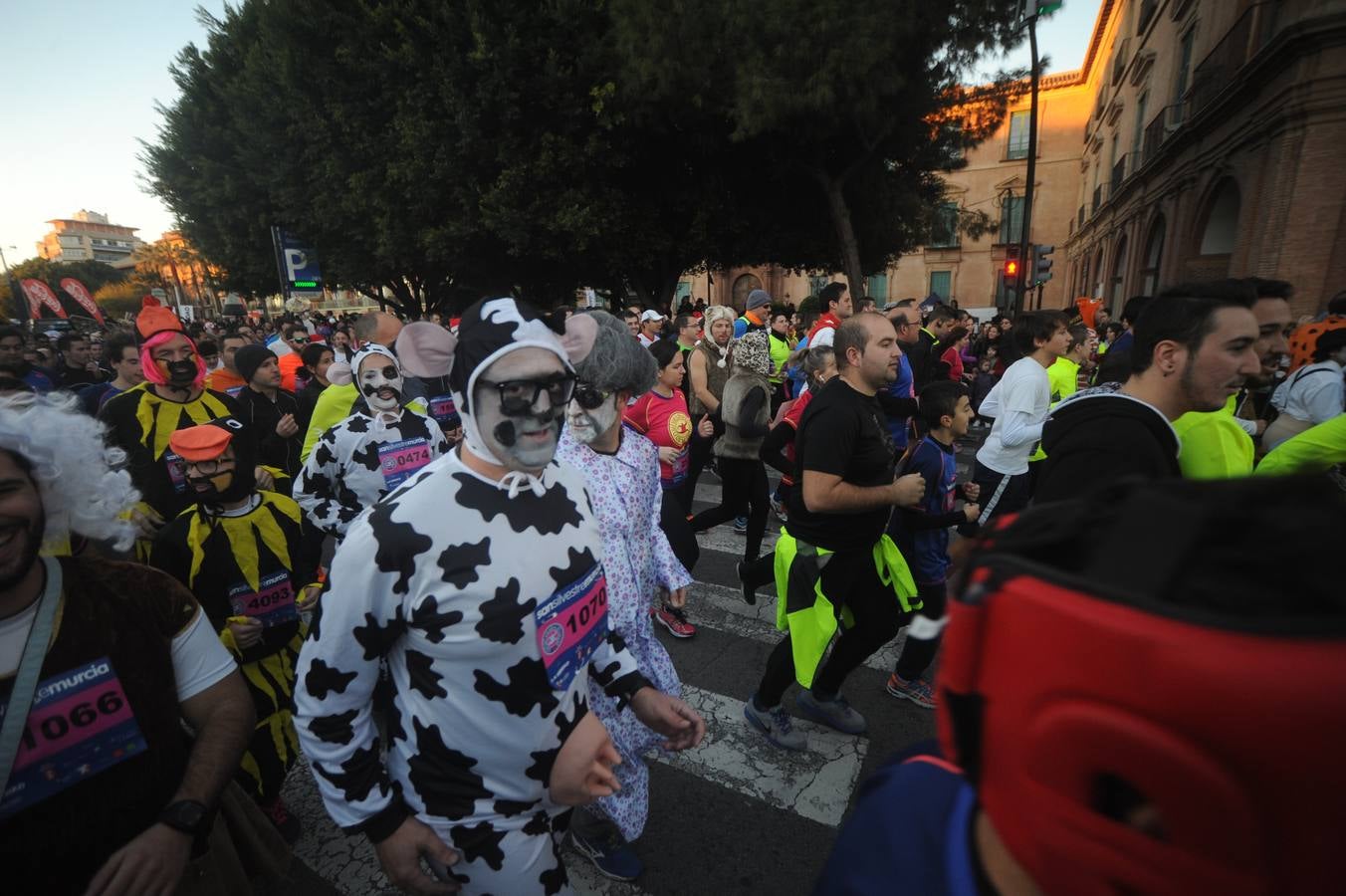 Disfraces en la San Silvestre de Murcia 2014