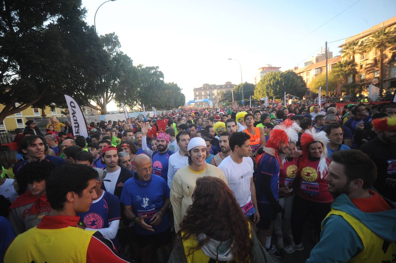 Disfraces en la San Silvestre de Murcia 2014