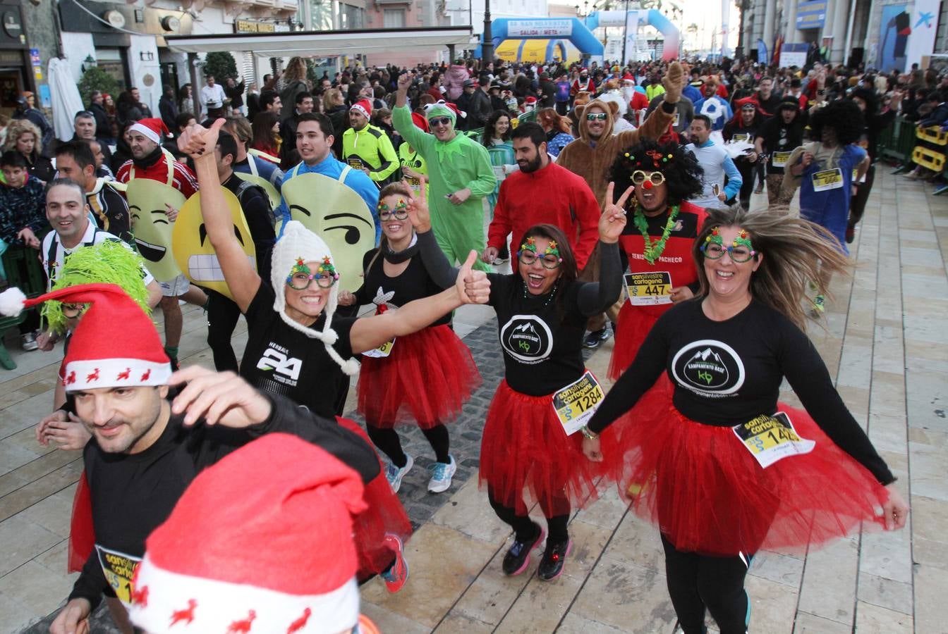 Salida de la San Silvestre de Cartagena